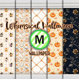 Merleaux - Whimsical Halloween - Wallpaper project image
