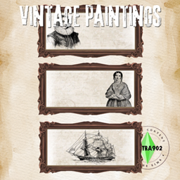 Vintage paintings project image