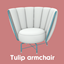 Tulip armchair logo