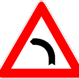 Sharp Left Curve Sign pack project image