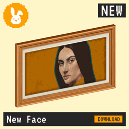 Raster Rabbit: Daily Drop - New Face | FIRST ARRIVAL Portrait Collection (3 New Paintings) logo
