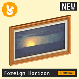 Raster Rabbit: Daily Drop - Foreign Horizon | FIRST ARRIVAL Landscape Collection (3 New Paintings) logo