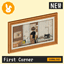 Raster Rabbit: Daily Drop - First Corner | FIRST ARRIVAL Genre Collection (3 New Paintings) logo