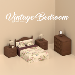 Emdoescc | Retro 80s/90s Bedroom Set - Vintage Aesthetic project image
