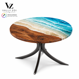 Coastal Flow Resin Table [VZ] logo