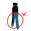 Endermen with pants logo