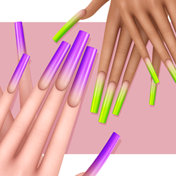 Glow Stick Nails project image