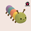 Cute Caterpillar Plush logo