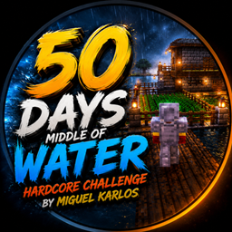 SURVIVED 50 DAYS IN MIDDLE OF WATER HARDCORE CHALLENGE  project image