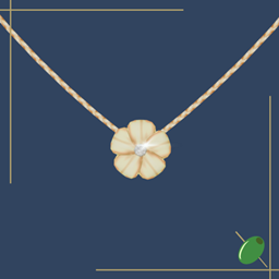 Metal Flower Necklace project image