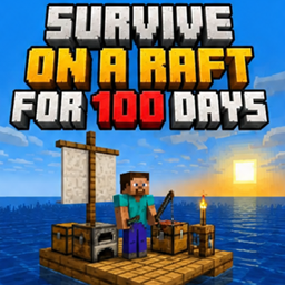 Survive on a raft for 100 Days logo