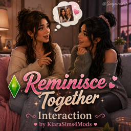 Reminisce Together Interaction by KiaraSims4Mods - Tradução PTBR logo