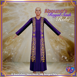 Abouna’s Royal Sash Robe 💜✨ project image
