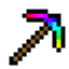 Rainbow Pickaxe logo