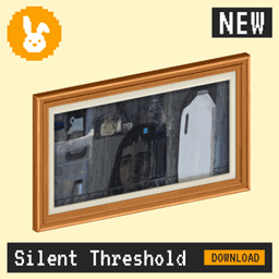 Raster Rabbit: Daily Drop - Silent Threshold | FIRST ARRIVAL Abstract Collection (3 New Paintings) project image