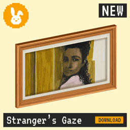 Raster Rabbit: Daily Drop - Stranger's Gaze | FIRST ARRIVAL Portrait Collection (3 New Paintings) logo