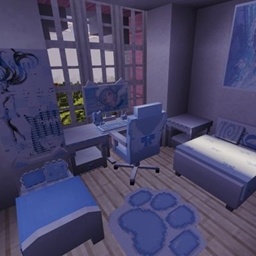 blue kawaii furniture project image