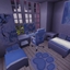 blue kawaii furniture logo