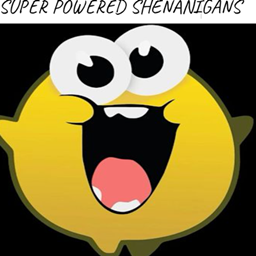 SUPER POWERED SHENANIGANS [echoes of power ] logo