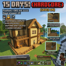 True Hardcore Survival World | 15 Days [Achievements Enabled] project image