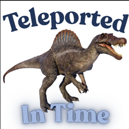 Teleported in Time (dinosaur adventure) logo