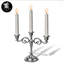 Sziqiqi candle holder Silver logo