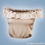 Ruffled bardot blouse logo