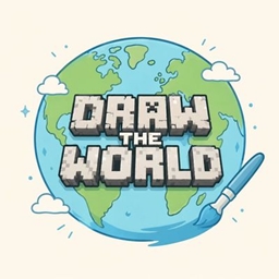 draw the world logo