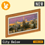 Raster Rabbit: Daily Drop - City Below | FIRST ARRIVAL Landscape Collection (3 New Paintings) logo