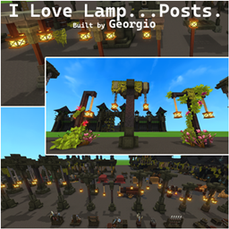 I Love Lamp...Posts logo