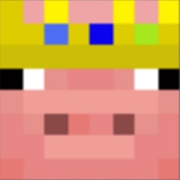 Technoblade Texture Pigs logo