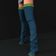 SAVAGE COLLECTION - CHILLAX THIGH HIGH SOCK BOOTS -ELEVATED logo