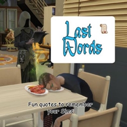 Last Words logo