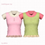 [khlia] bubblegum top logo