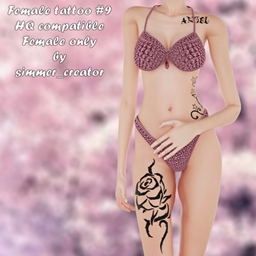 Female tattoo #9 project image