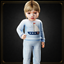 Infant - Cozy cotton pajama set with playful prints logo