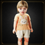 Infant - Sweet floral shorts set with adorable woodland friends logo