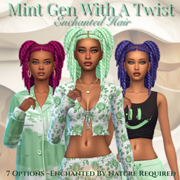 Mint Gen With A Twist - Enchanted Hair - D3 project image