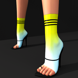 SAVAGE COLLECTION - ENIGMA HEELS WITH SOCKS - ELEVATED project image