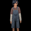 Milo dungarees logo