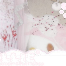 ꒰ 𑄽୧ ꒱ cute blood splatterd (floor and walls) project image