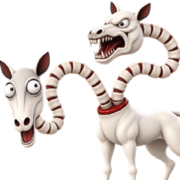 Morph Into Long Neck Horse logo