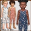 Toddler Girls Coastal Life Playsuits logo