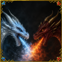 Ice and fire:Legend logo