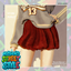 Pleated Fluffy Flared Fashion Skirt logo