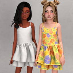 Layla - Child Sundress (golden hour set) project image