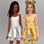 Layla - Child Sundress (golden hour set) logo