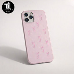 Ribbons case phone logo