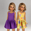 Layla - Toddler Sundress (golden hour set) logo