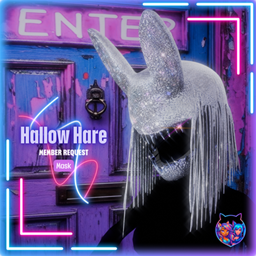 🐰🖤 HALLOW HARE MASK 🖤🐰 project image